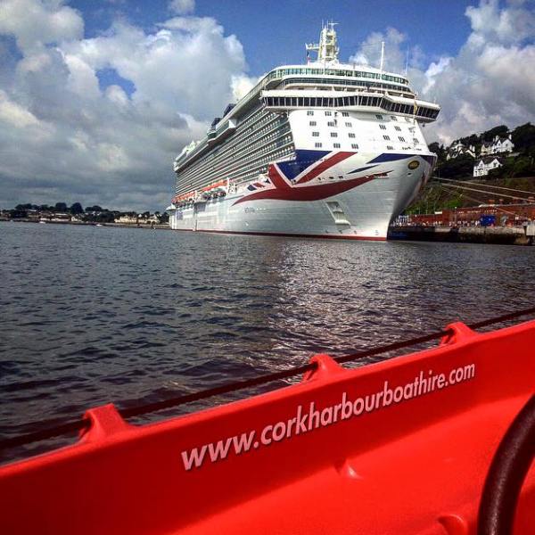 a close up of a boat in the water